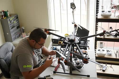 servicio tecnico reparar drone